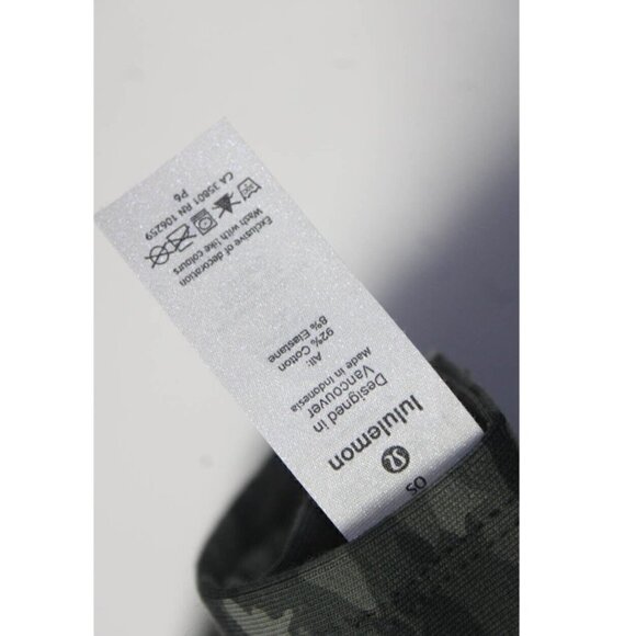 Lululemon Scarf Shawl Wrap Green Camouflage NWT - Picture 9 of 11